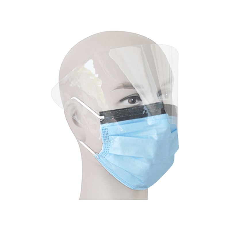 Medical Protection Face Mask With Earloops And Visor Each