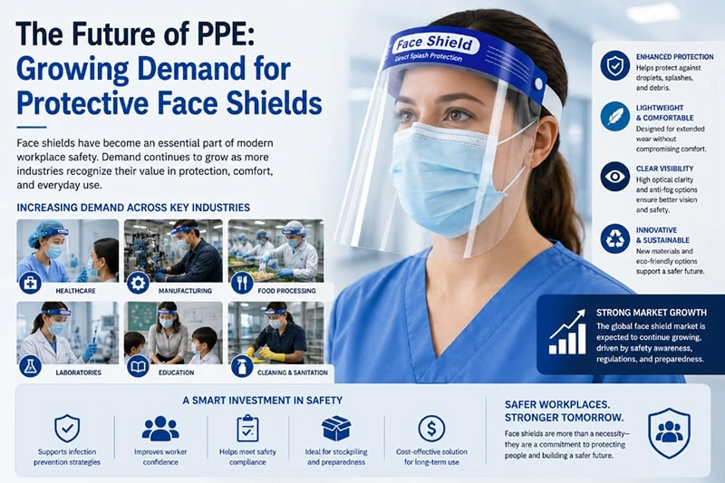 The Future of PPE: Growing Demand for Protective Face Shields